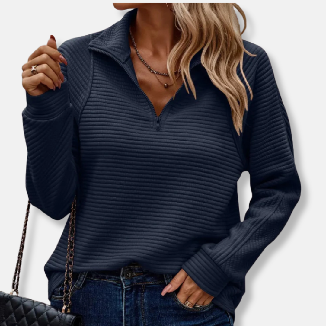 Comfy Oversized Crew Neck Sweater
