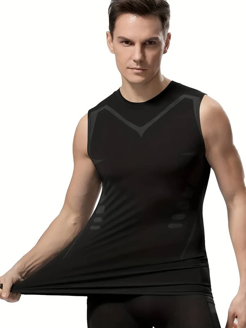 Men's Slim Fit Athletic Tank Top - Nocini