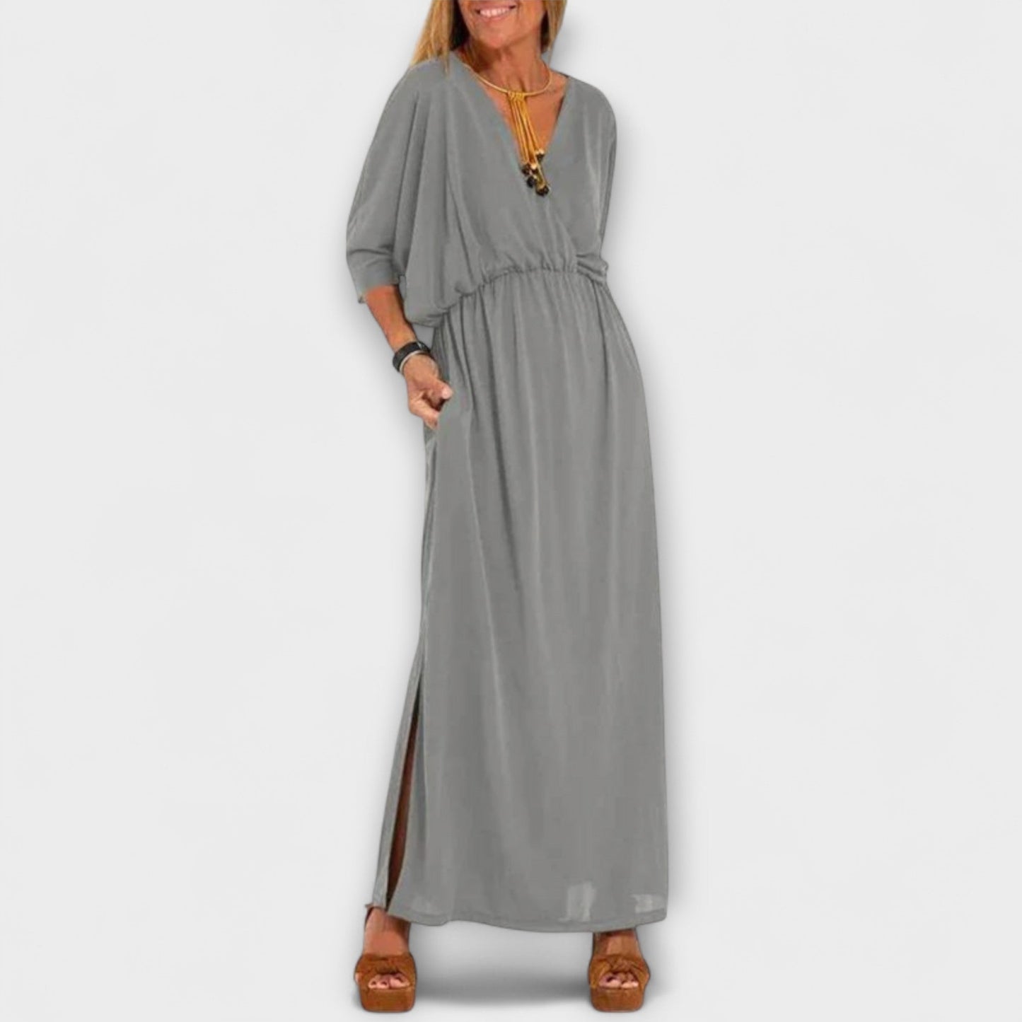 Classic Long Dress for Easy Elegance