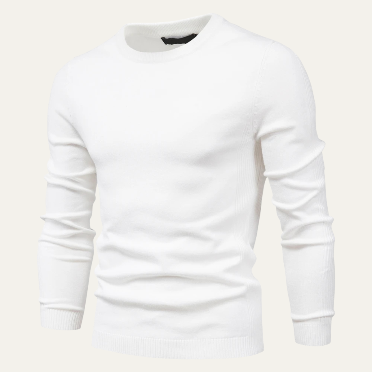 Classic Men's Warm Knit Crew Neck Sweater