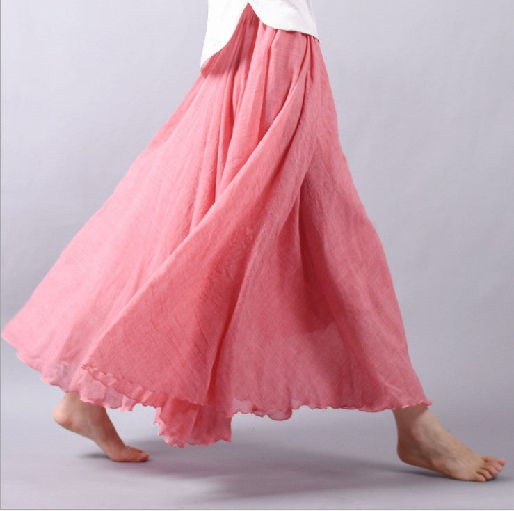 Flowy Summer Long Skirt