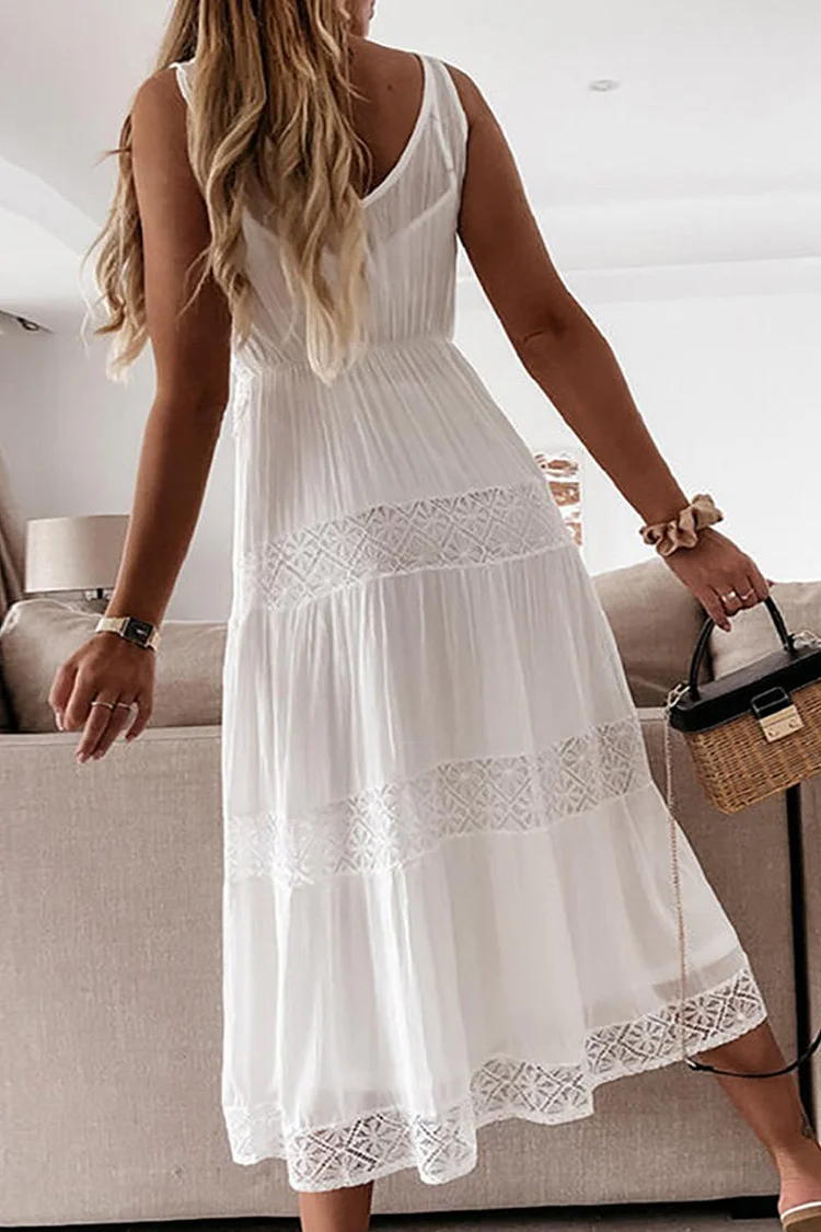 Chic Summer Midi Dress for Women