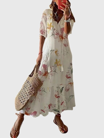 Chic Floral Sundress for Women