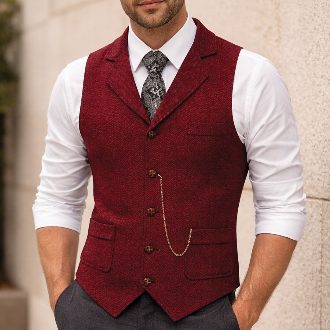 Classic Casual Cotton Waistcoat