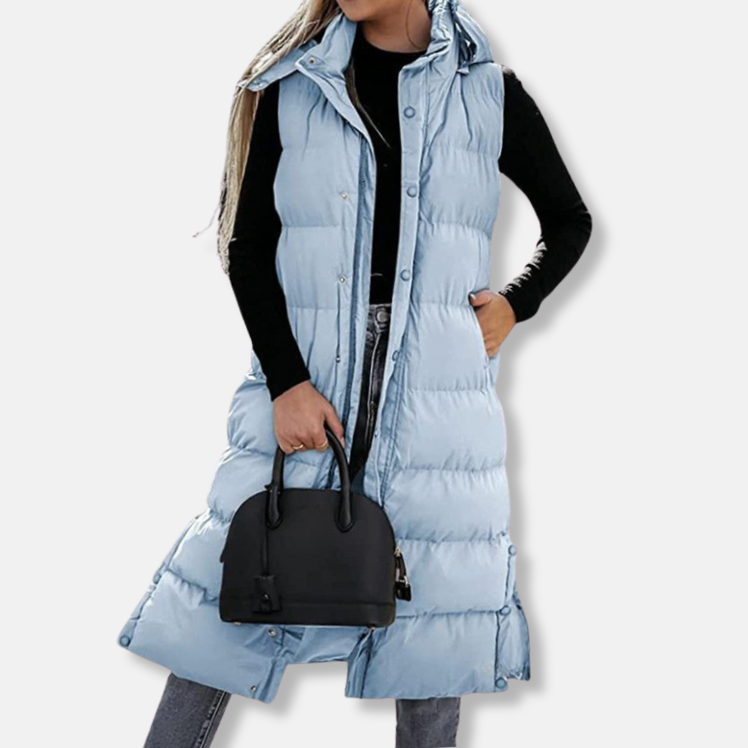 Warm Quilted Puffer Sleeveless Vest
