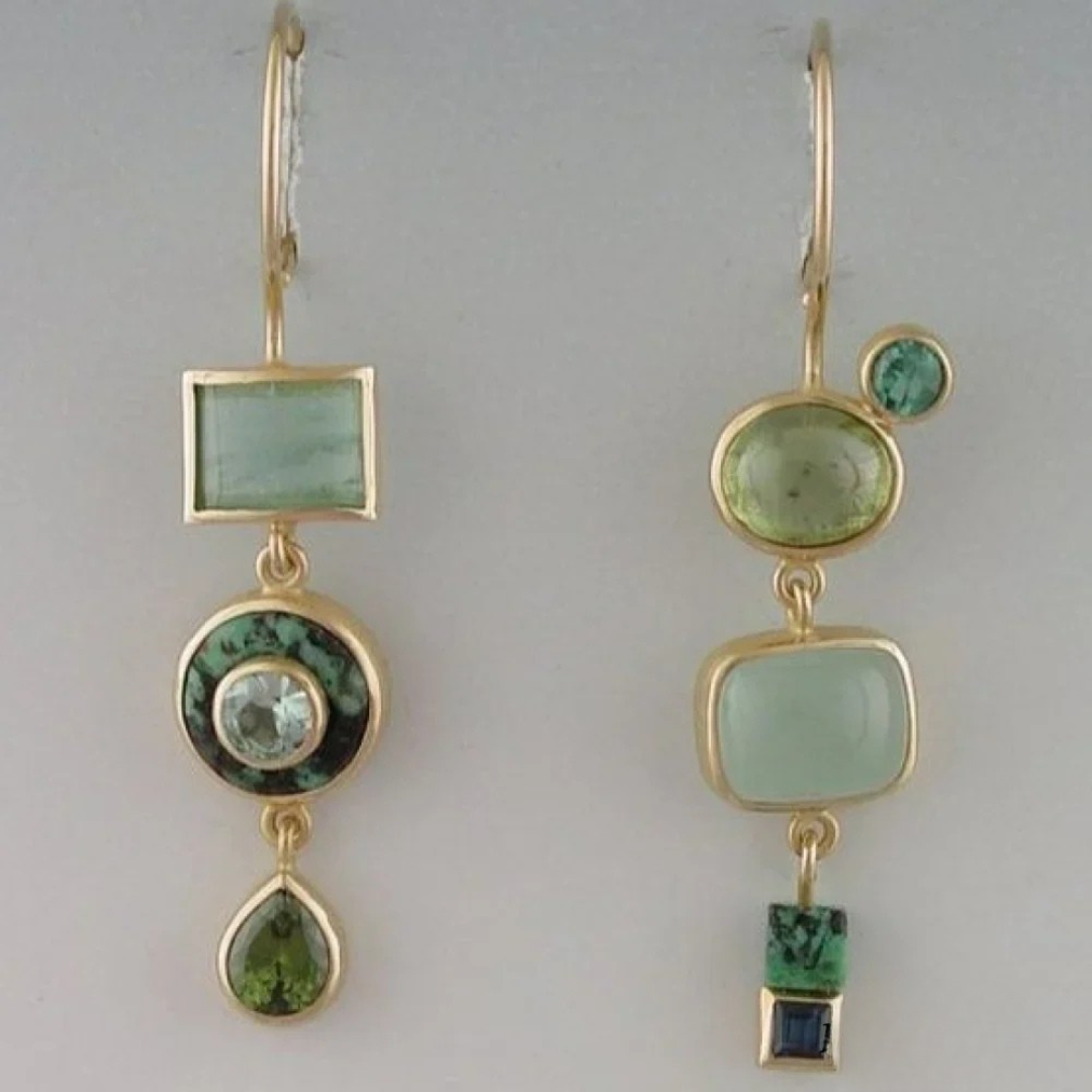 Vintage Style Long Drop Earrings