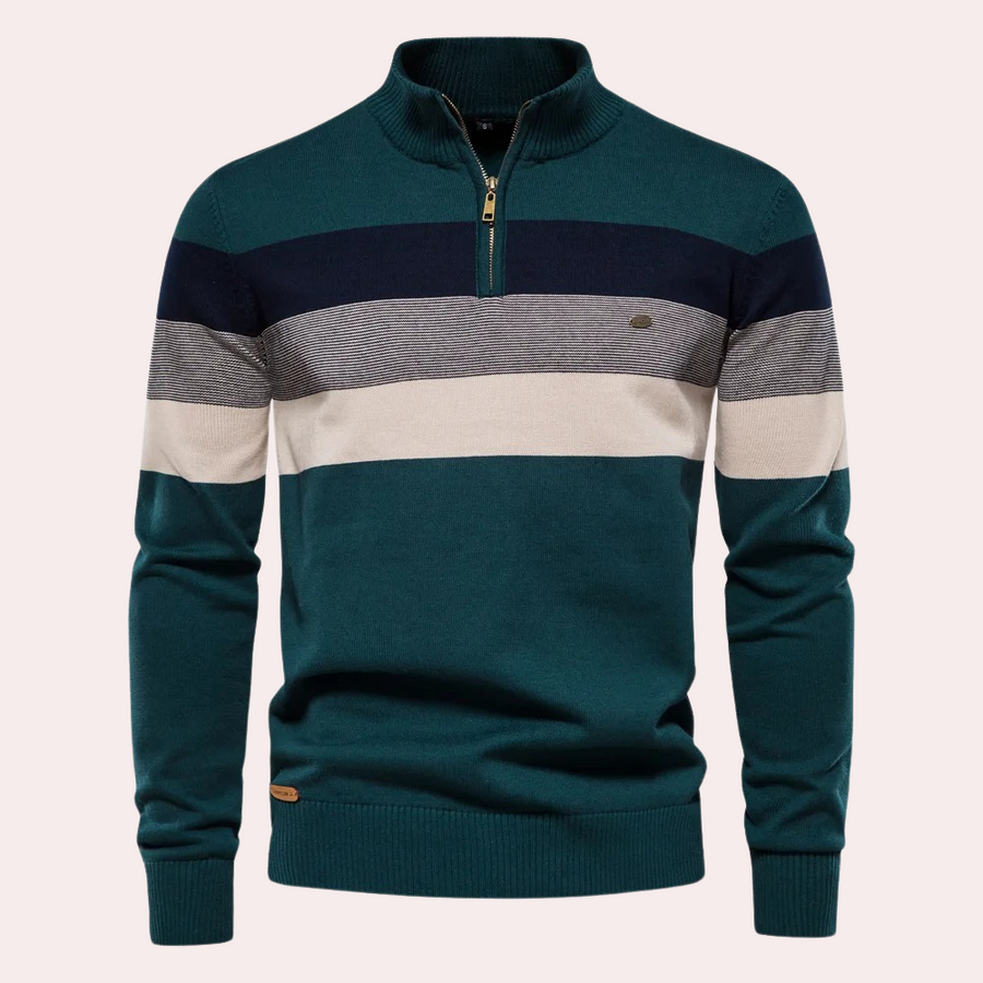Men's Classic Stripe Pullover Sweater