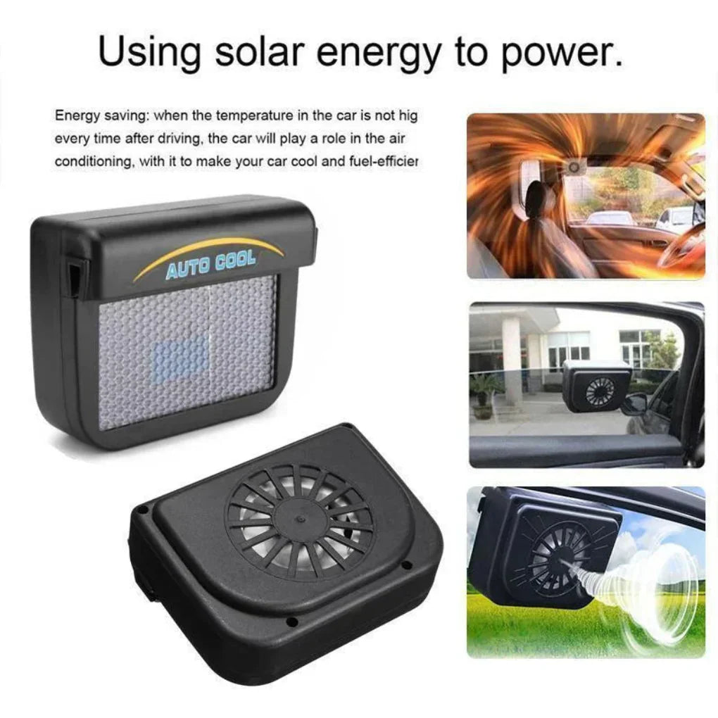 Car Auto Solar Window Ventilation Fan