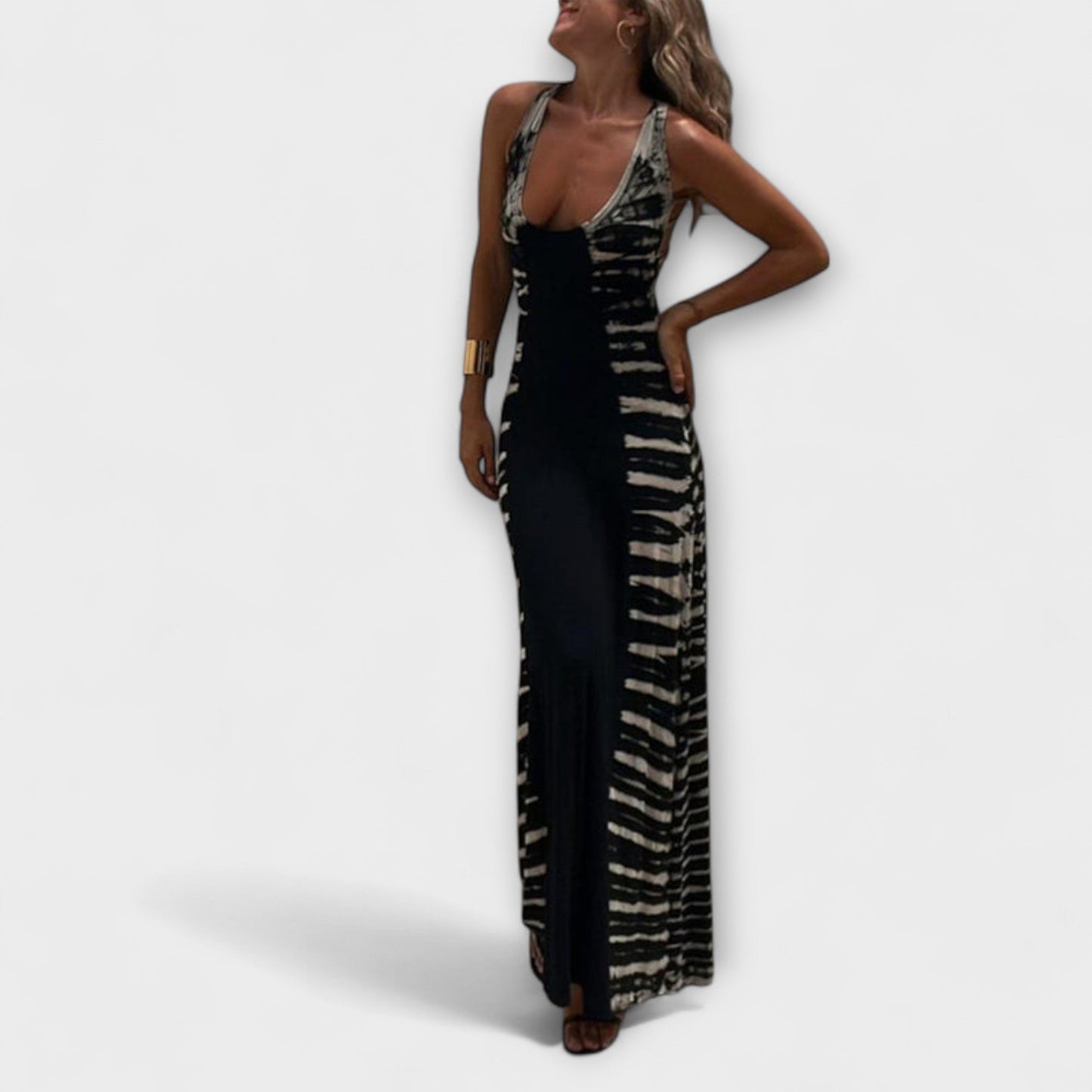 Colorful Boho Long Evening Dress
