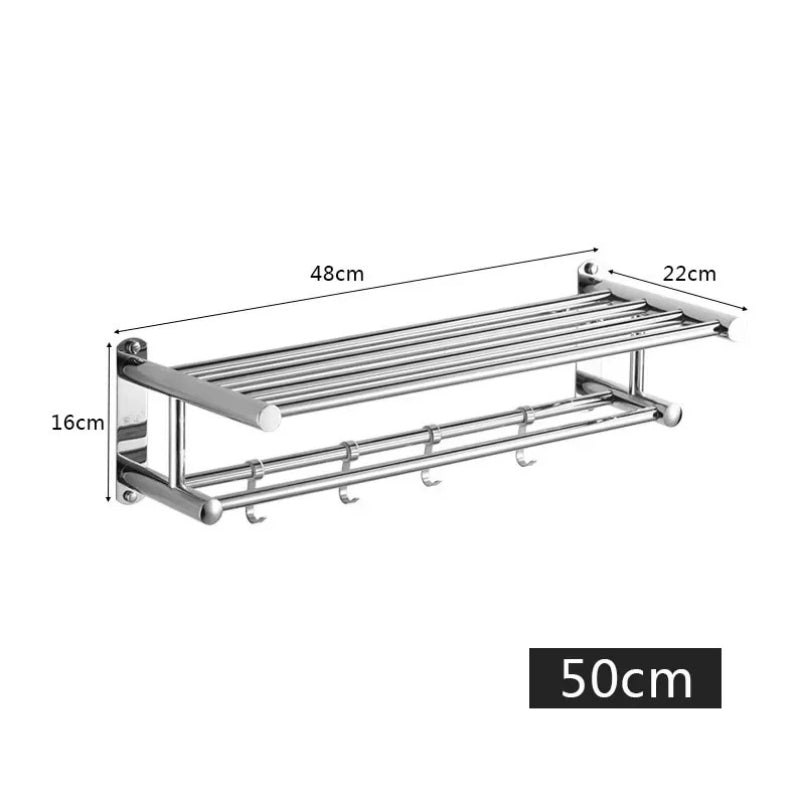 Modern Space Saving Towel Holder