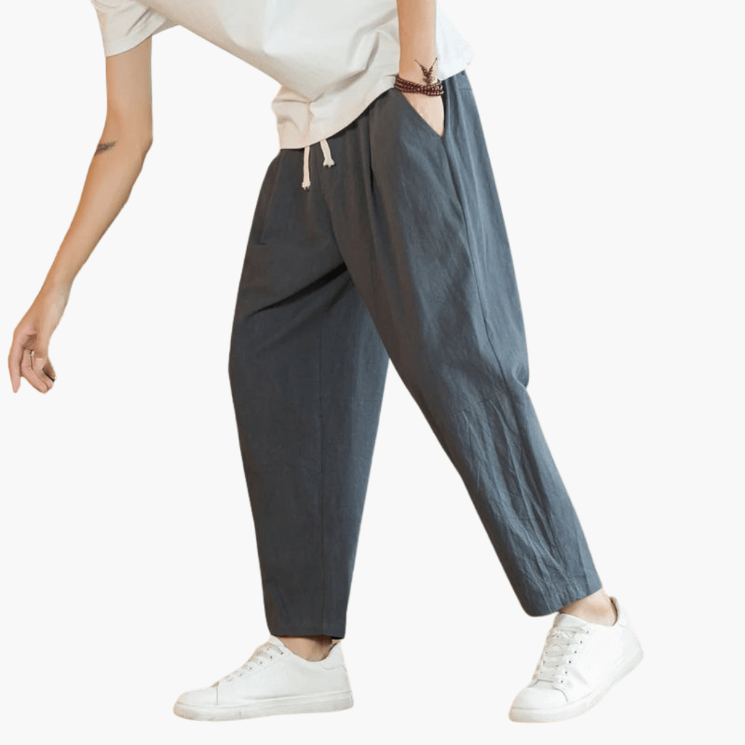 Relaxed Fit Mens Casual Pants