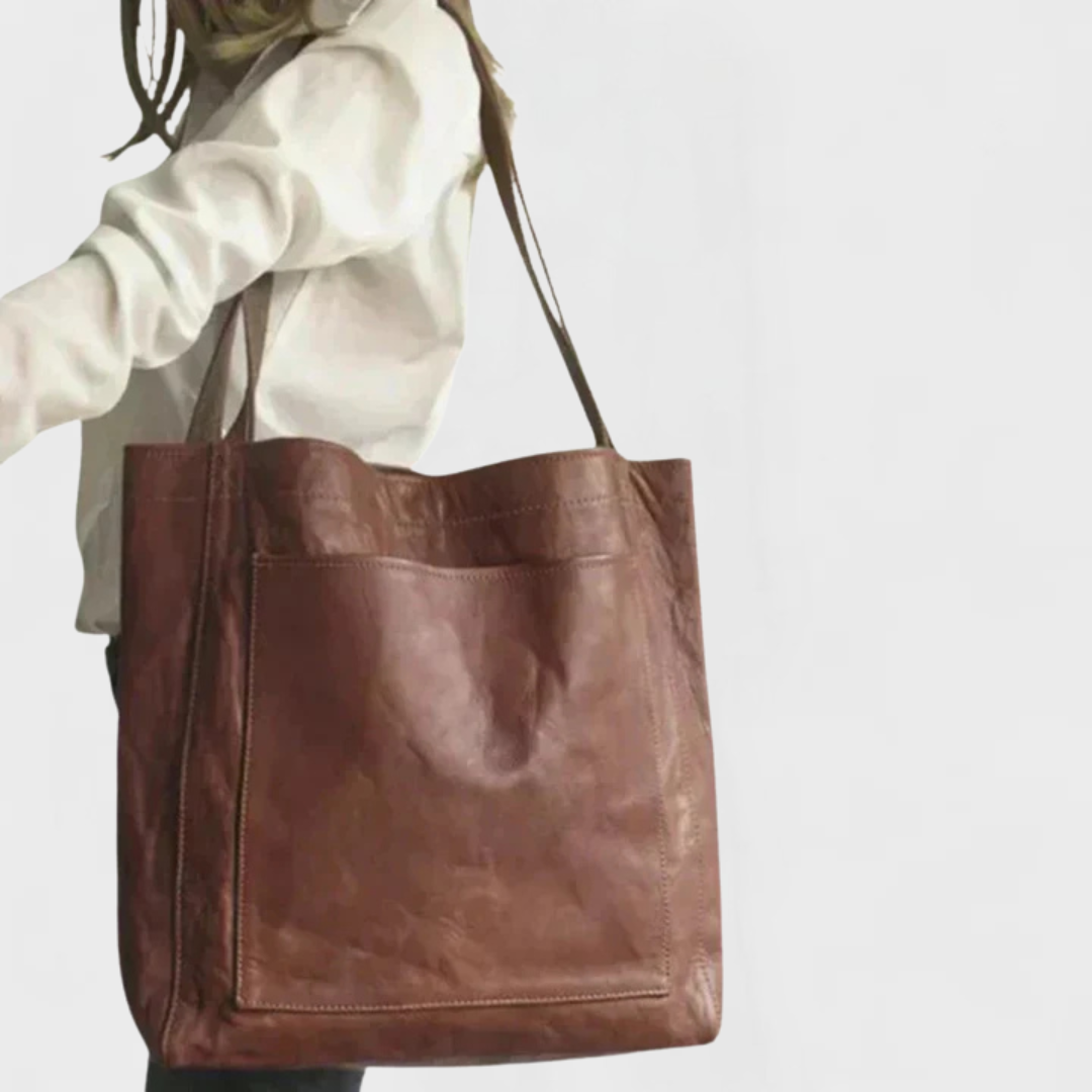 Chic Genuine Leather Handbag