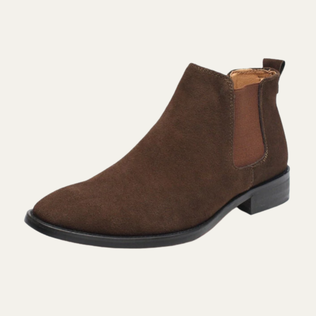 Luxury Suede Chelsea Men's Ankle Boots