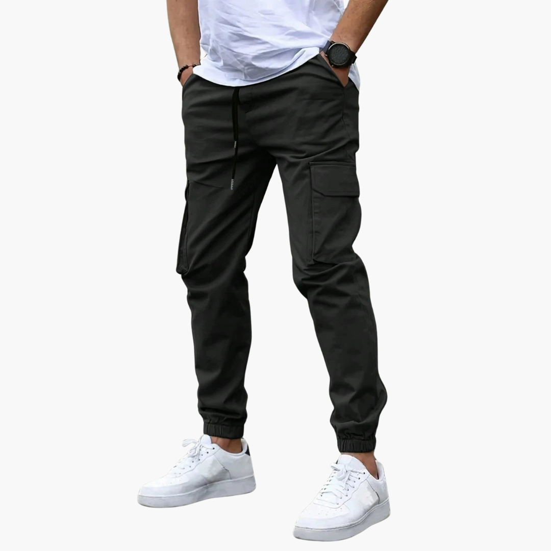 Comfortable Casual Jogger Pants for Men with Pockets
