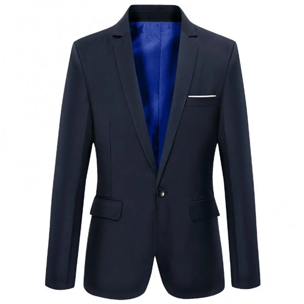 Tailored Fit Executive Jacket for Men