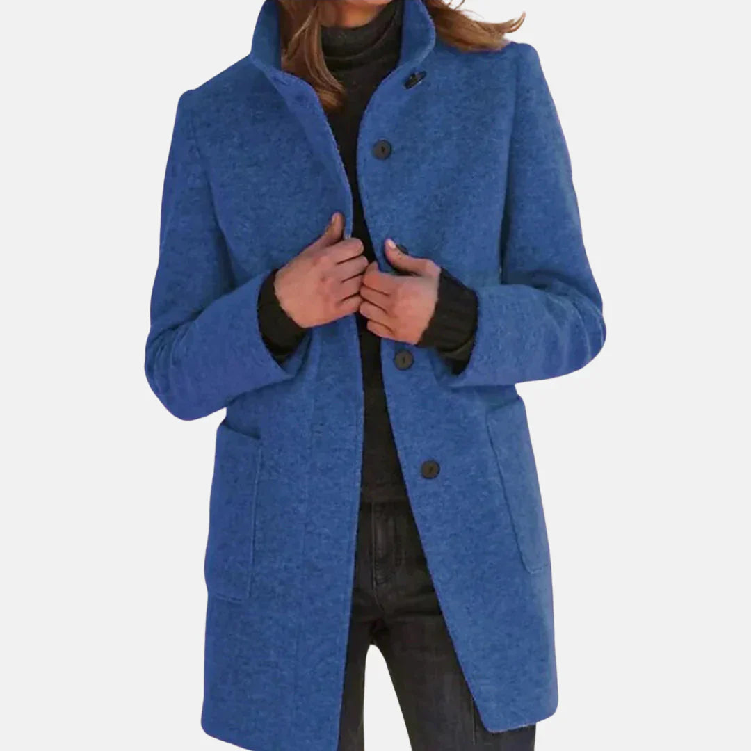 Classic Wool Blazer with Elegant Style
