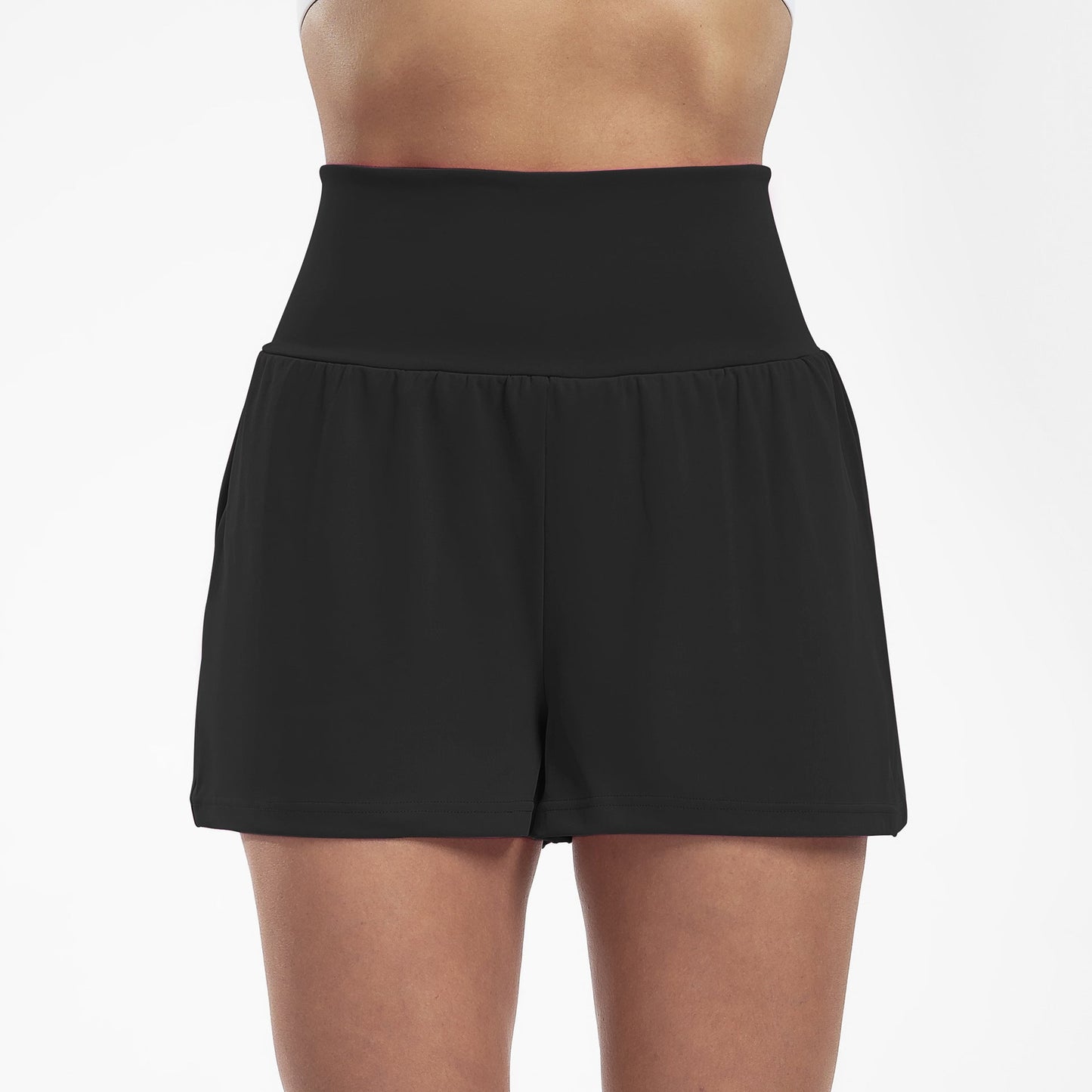 Comfortable Fit Athletic Yoga Shorts
