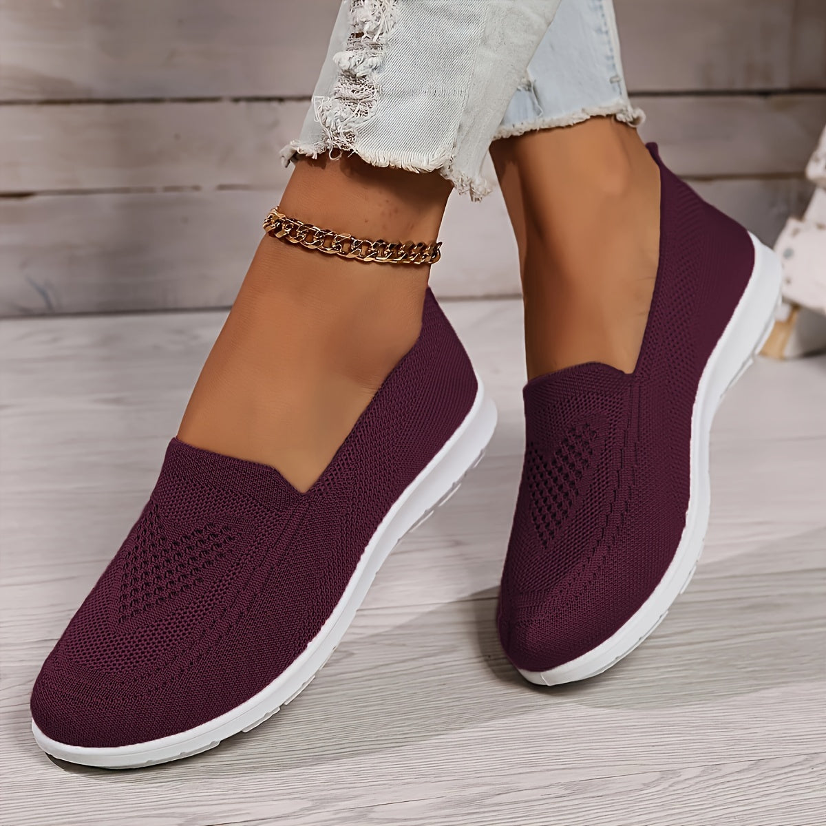 Comfortable Women's Airy Lace Sneakers