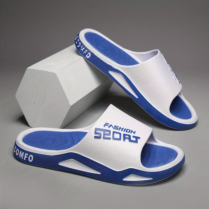 Grip Sole Men's Comfortable Sports Slippers