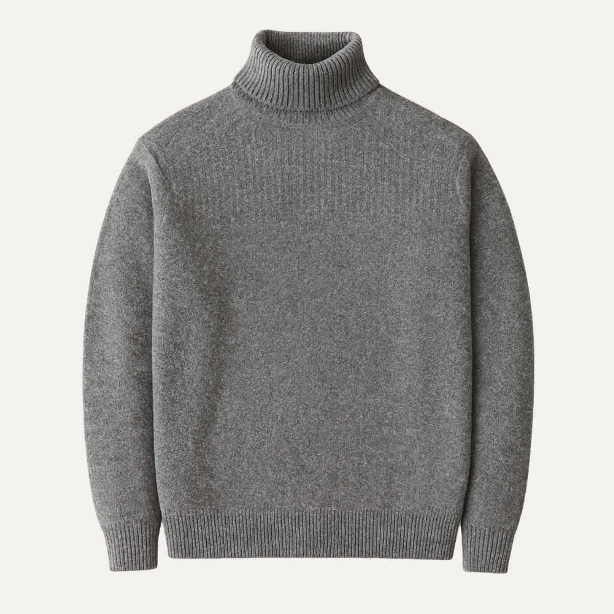 Prague Mens Thick Crew Neck Knit Sweater - Nocini