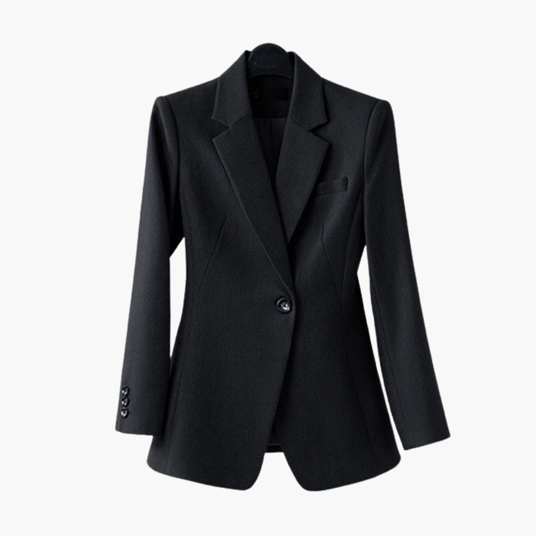 Classic Women's Suit with Fitted Trousers