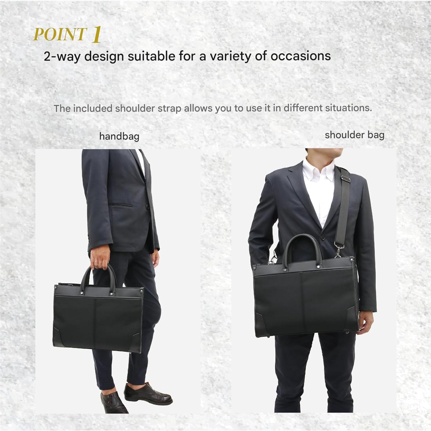 Executive Premium Laptop Bag with Organized Compartments