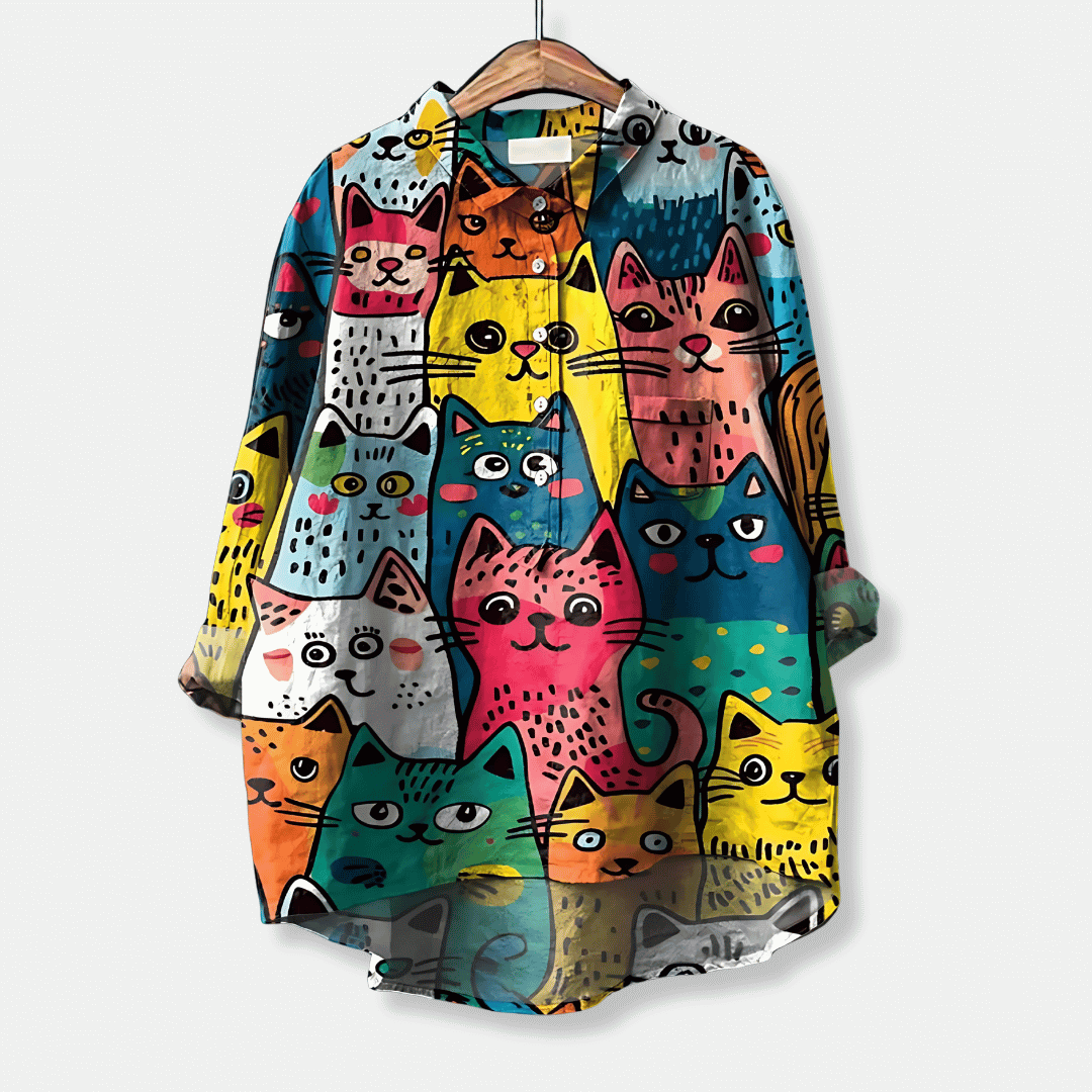 Relaxed Fit Casual Women's Shirt