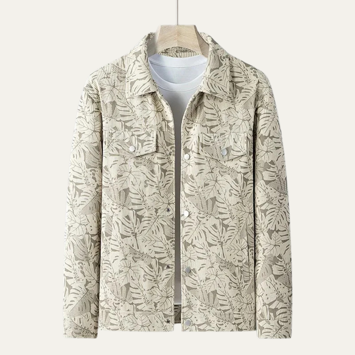 Warm Water Resistant Quilted Men's Coat