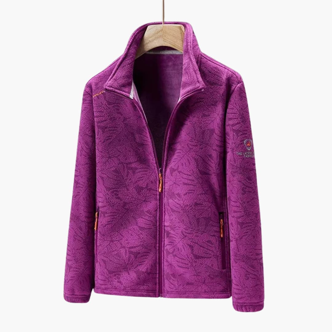 Waterproof Zip Up Jacket with Pockets
