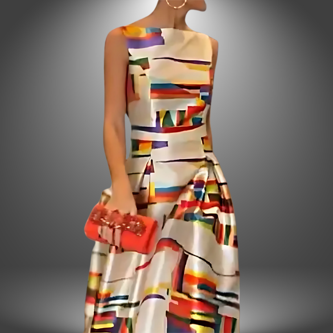 Trendy Floral Maxi Dress for Women