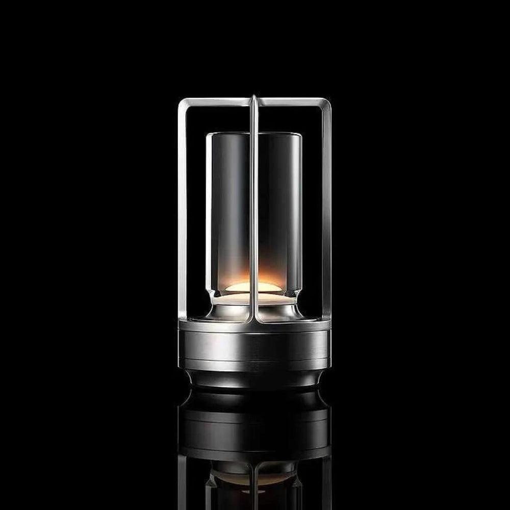 Elegant Glass Lantern for Home Decoration