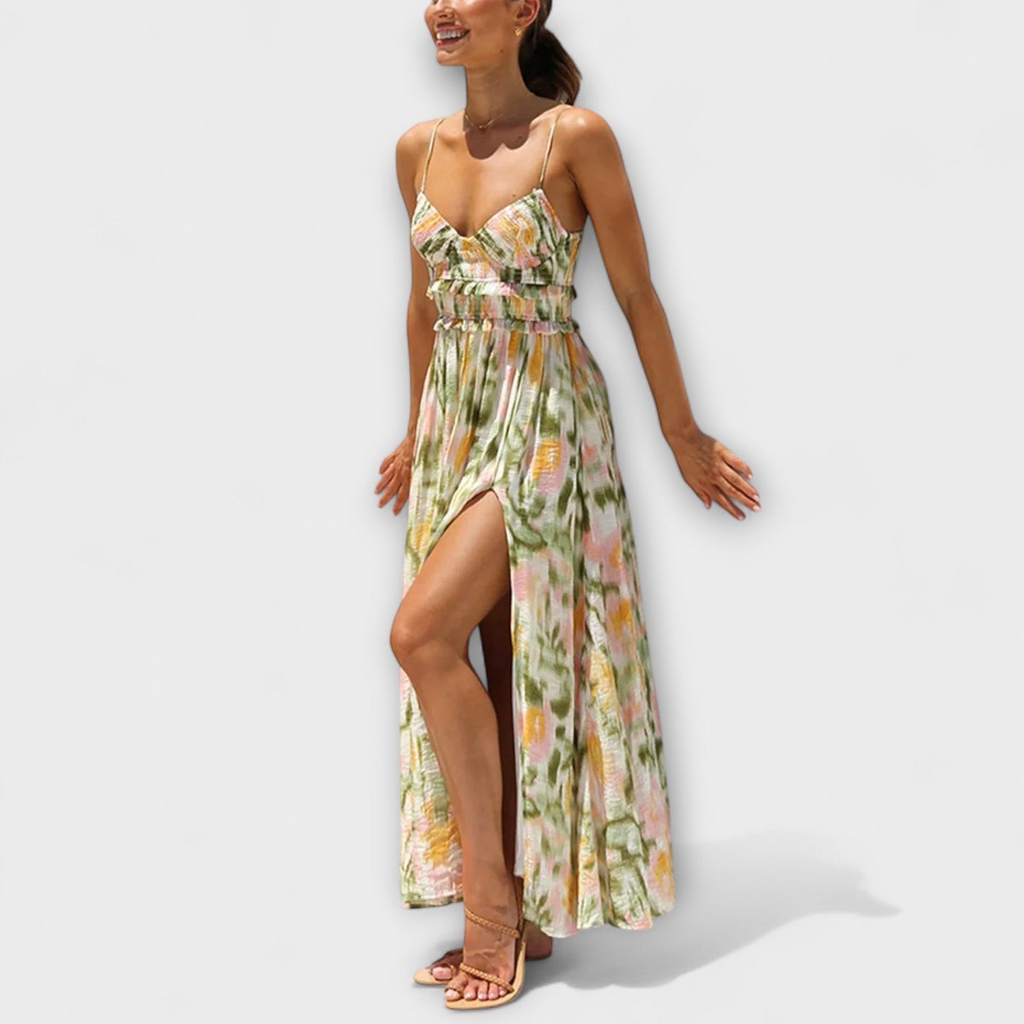 Elegant Floral Dress for Women