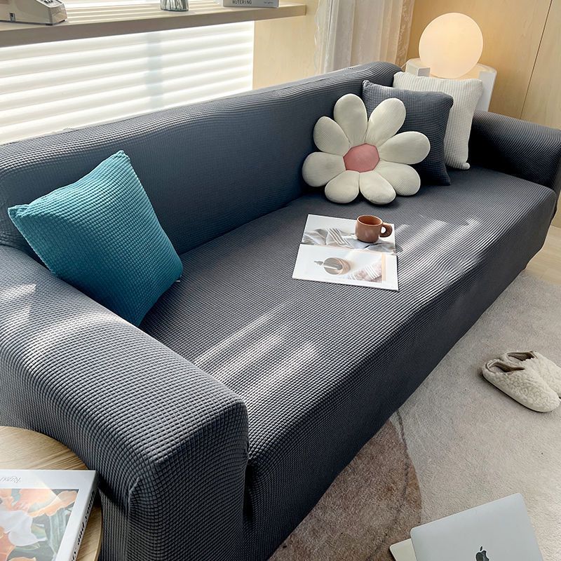 Fitted Elastic Couch Slipcover Anti-Slip Furniture Protector
