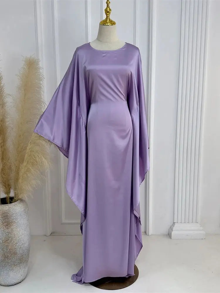 Beautiful Long Evening Dress with Thin Straps and High Cut