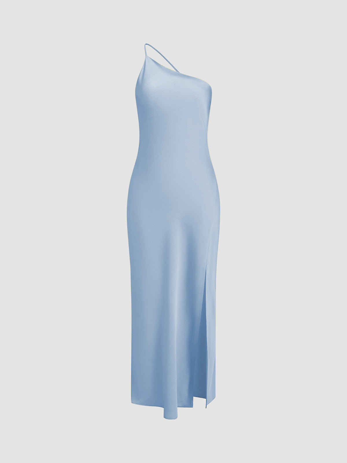 Luxurious One Shoulder Evening Gown