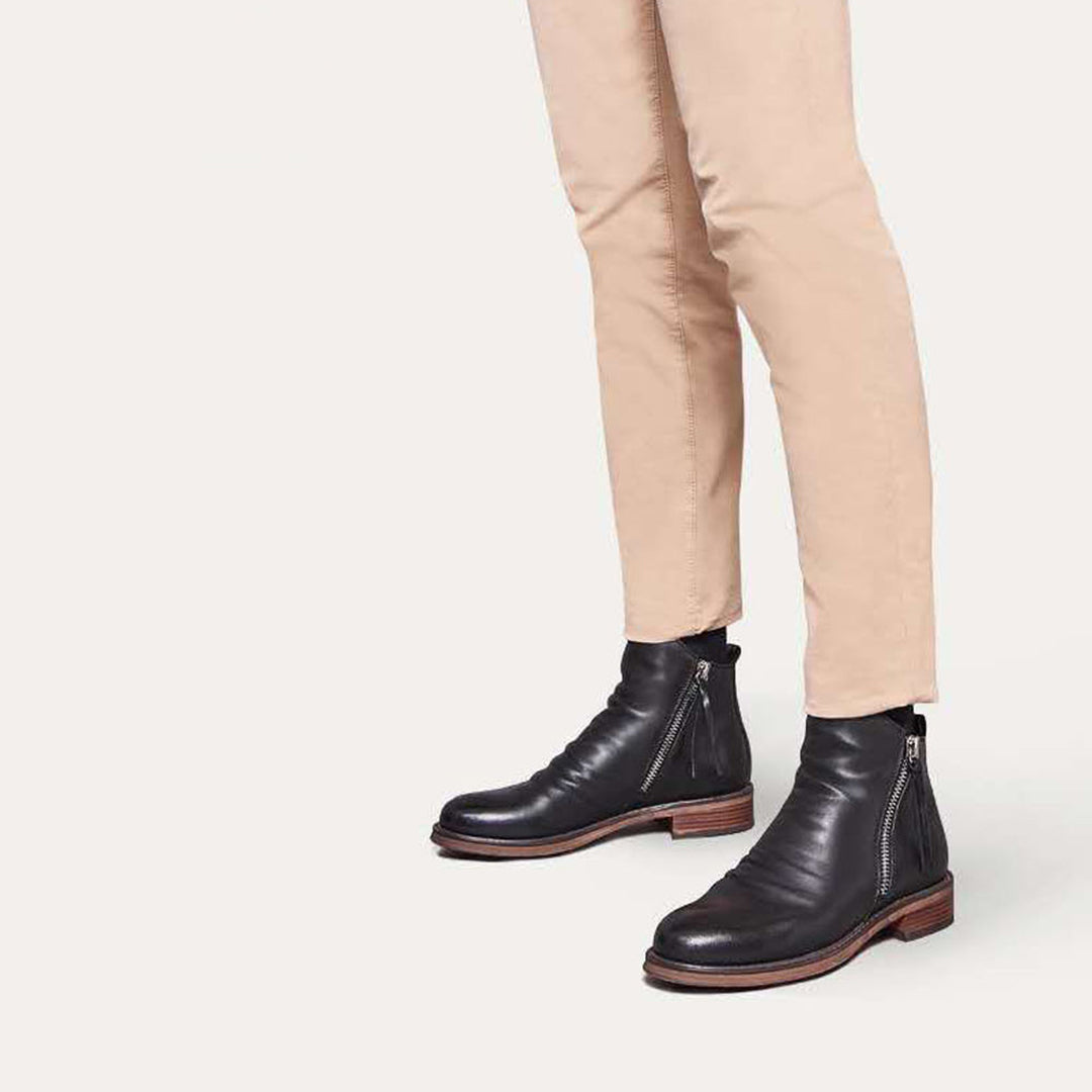 Men's Fashionable Low Heel Boots