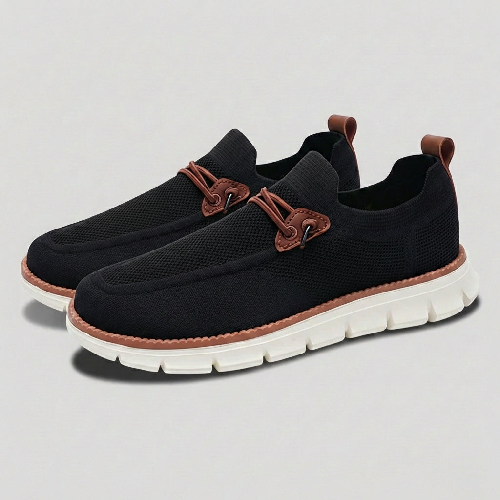 Casual Navy Slip On Shoe