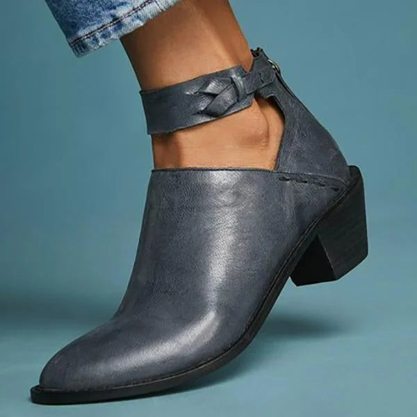 High Heel Ankle Boots for Women - Chic Comfort Boots