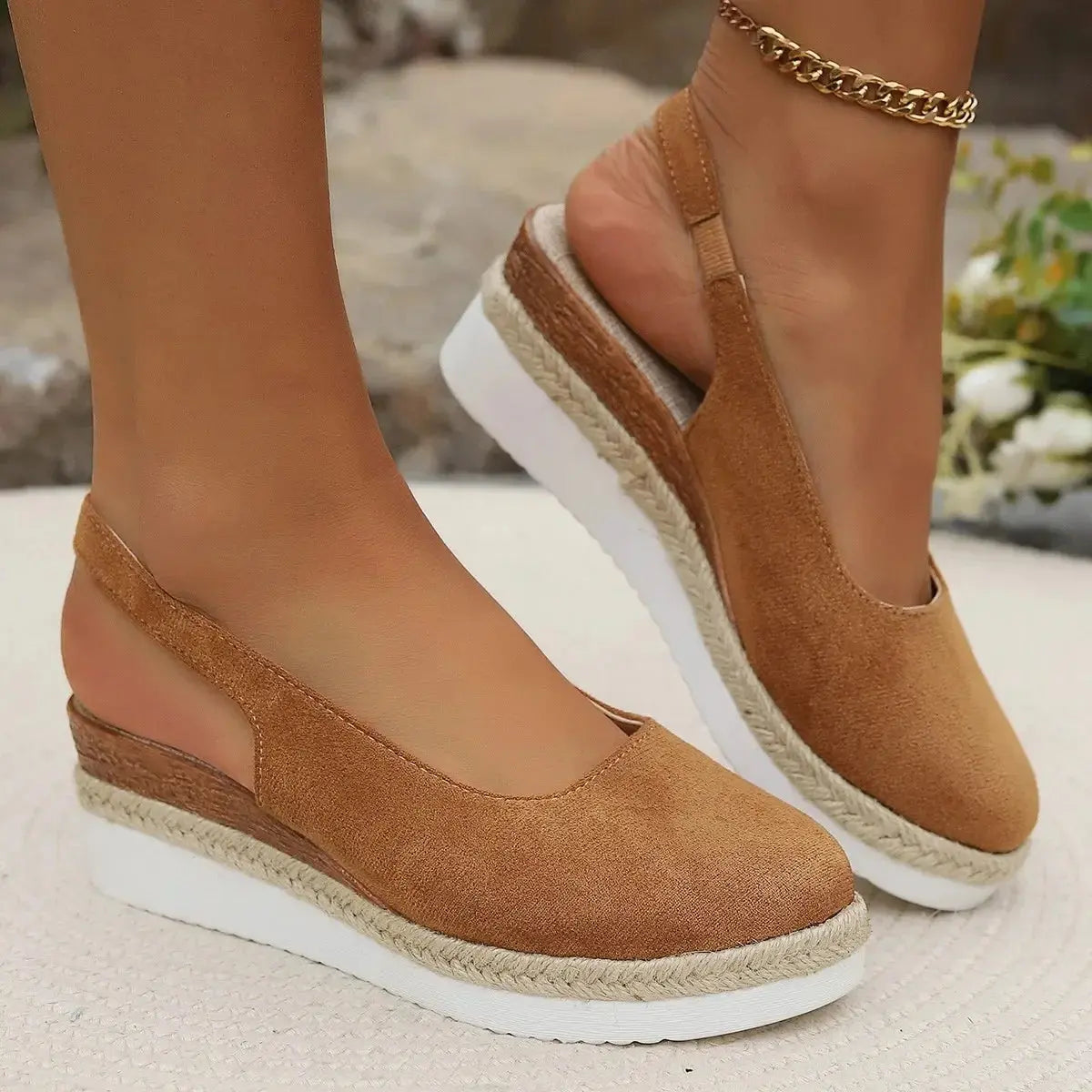 Bohemian Wedge Sandals for Women – Stylish & Comfortable Summer Footwear