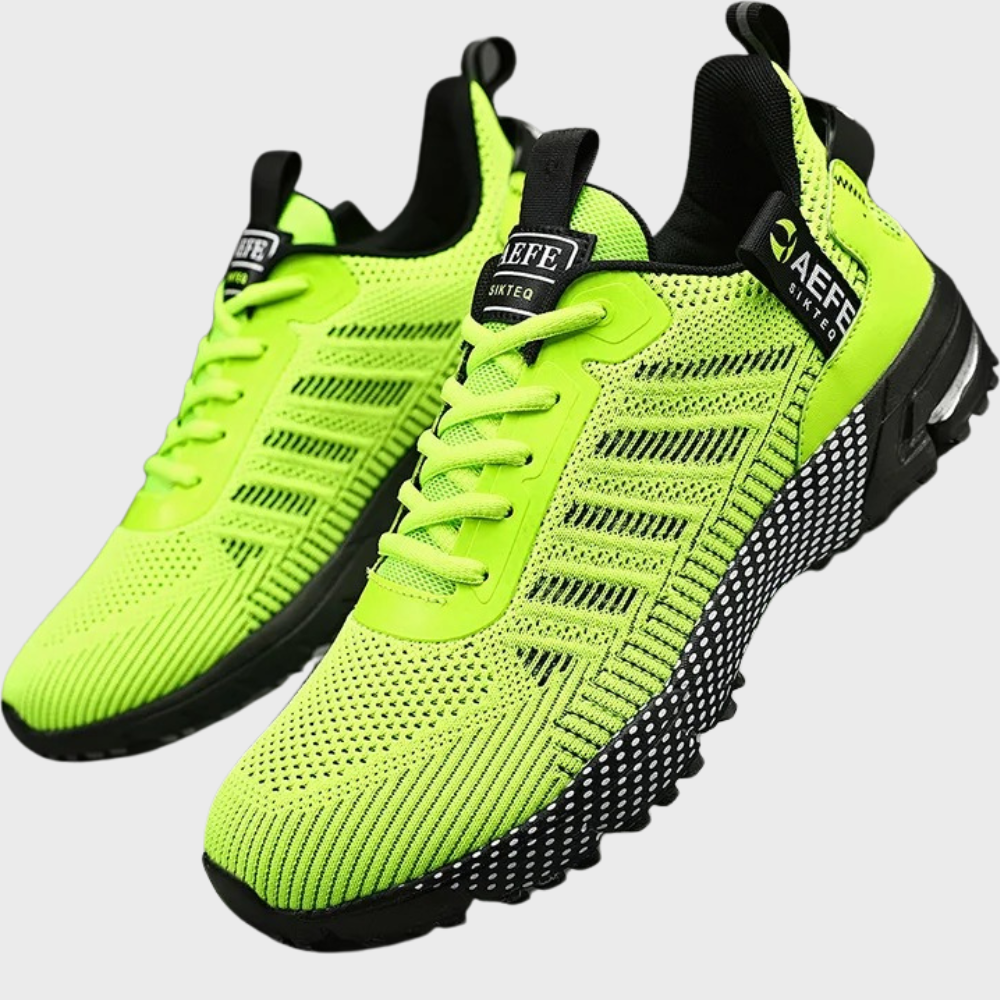 Men's Athletic Shoes - Lightweight Mesh - Cushioned Running Trainers