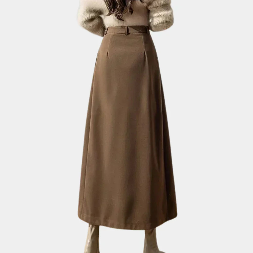 Classic Chic Women's Midi Skirt