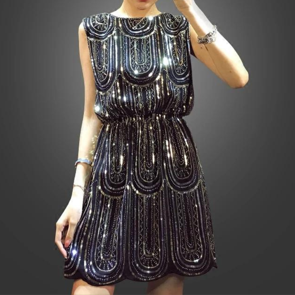 Sexy Short Sleeveless Party Dress