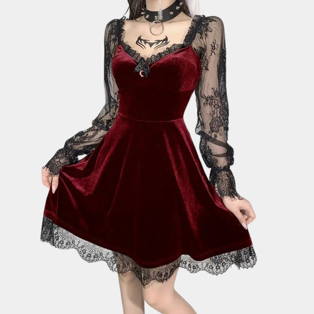 Luxurious Lace Women's Party Dress