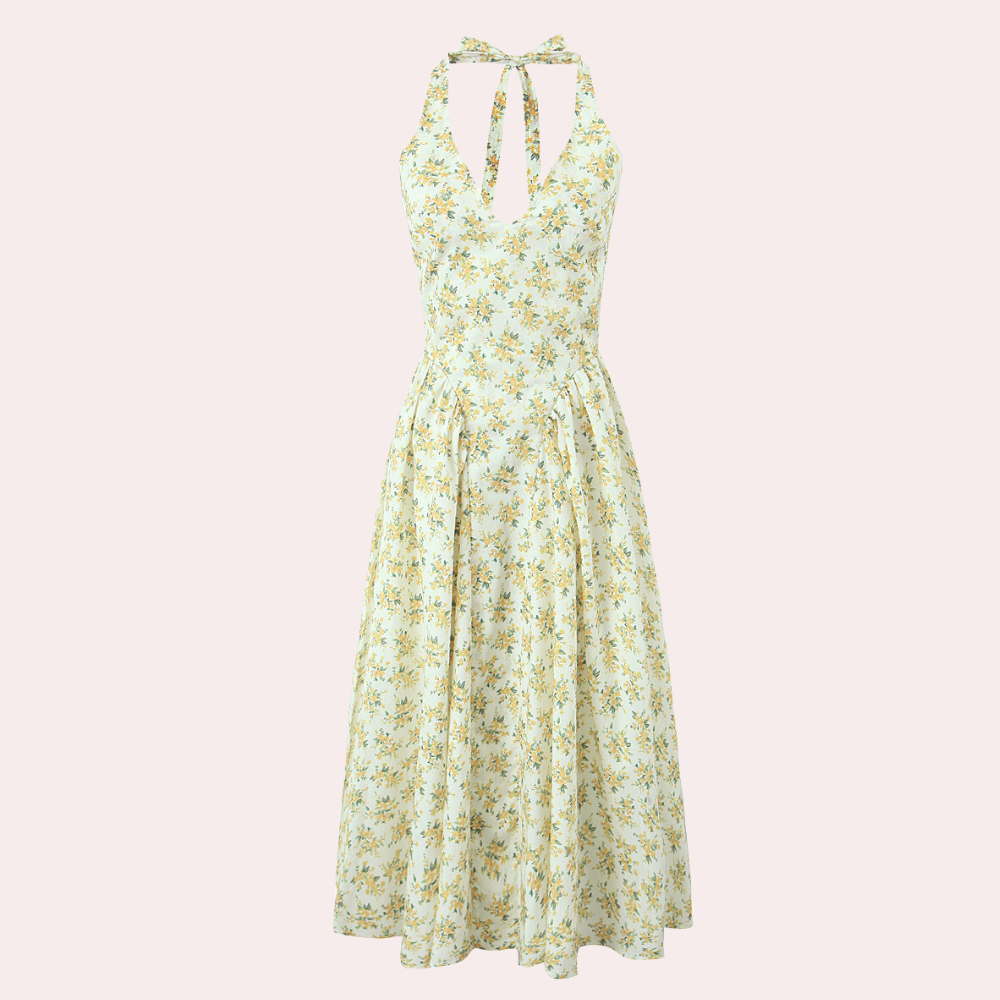 Chic Sleeveless A-Line Dress for Women