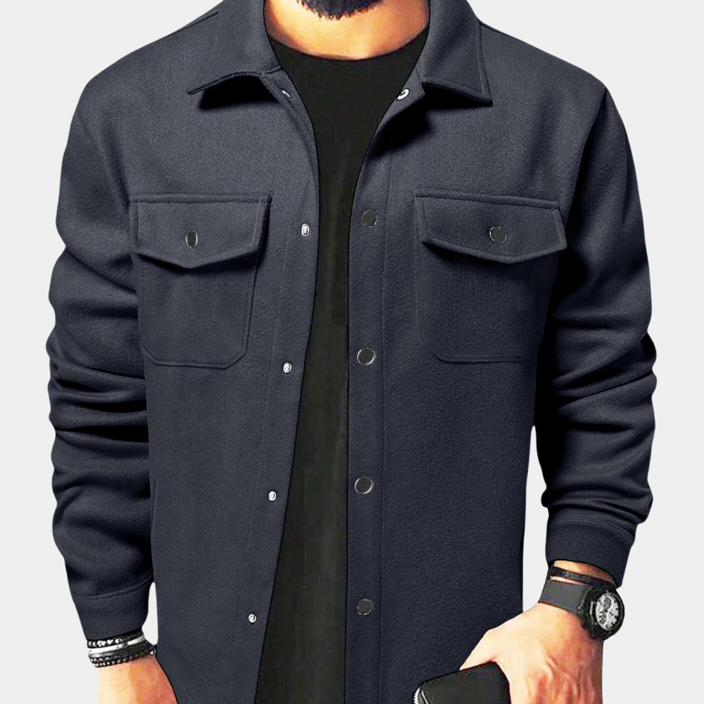 Classic Casual Button Jacket