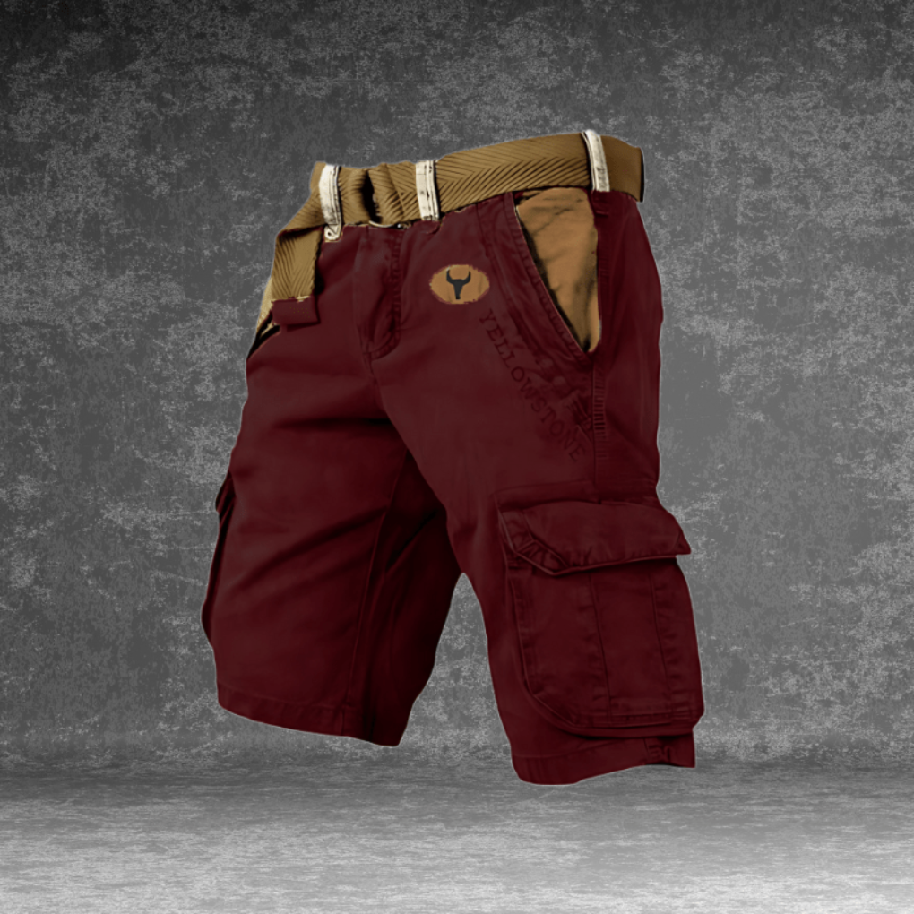 Relaxed Fit Utility Shorts