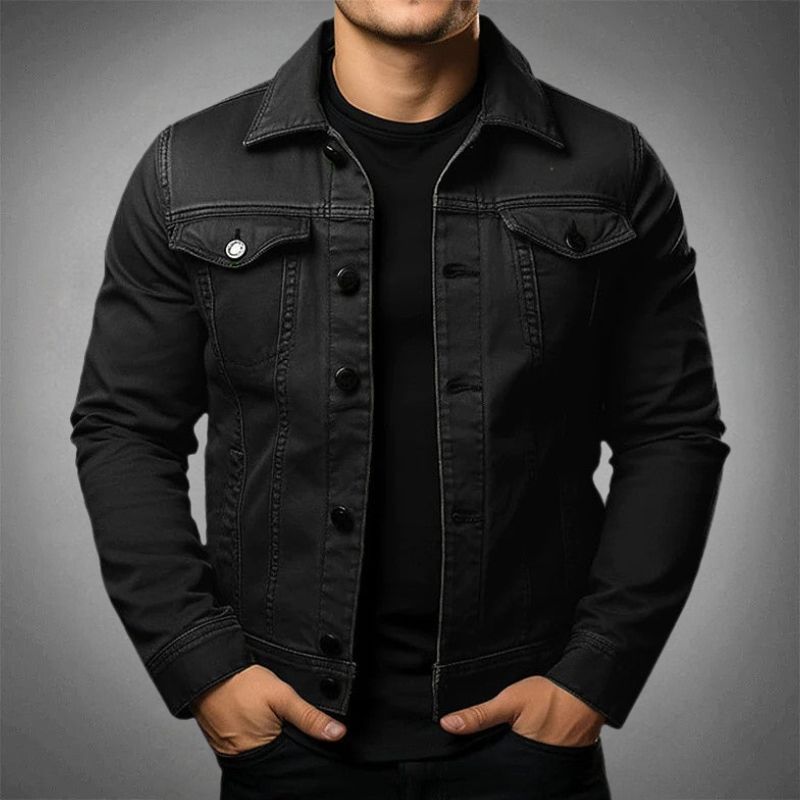 Timeless Blue Jeans Mens Jacket