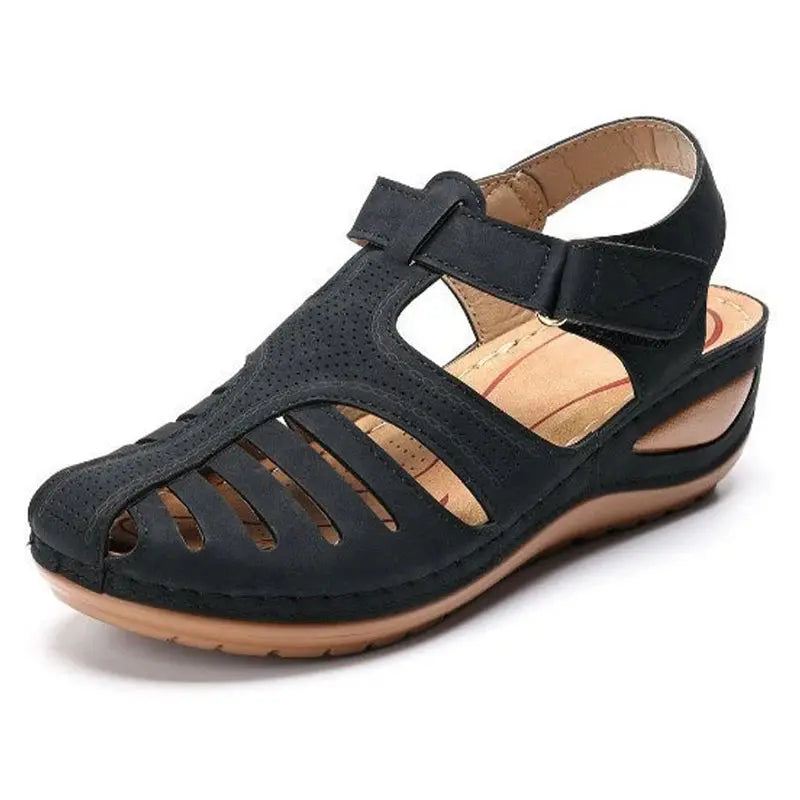 Elegant Wedge Sandals for Women - Soft & Chic Style