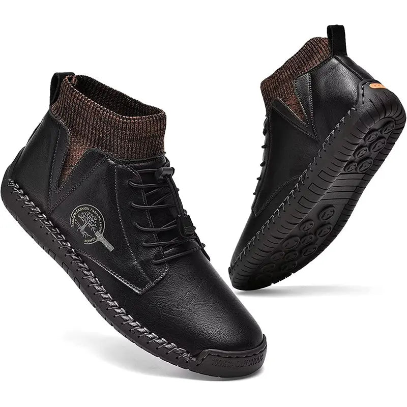 Men's Classic Comfort Loafers - Elegant Slip On Shoes