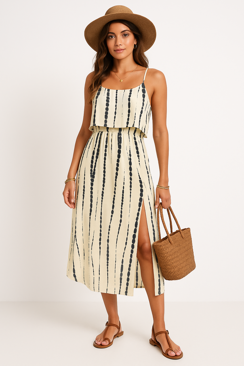 Casual Summer Dress for Women - Loose Fit - Lightweight - Nocini